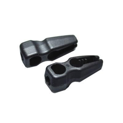 Plastic Machining Customized Color Plastic Nylon Clip with Shock Cord