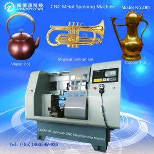 Mini Automatic CNC Metal Spinning Machine for Meters Vehicles (Light-duty 480C-39)