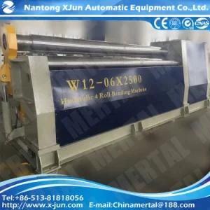 Mclw12CNC-6X2500 4-Roller Plate Rolling Machine with Ce Standard