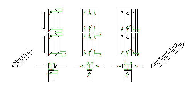 C Purlin Roll Forming Machine (Double rows)