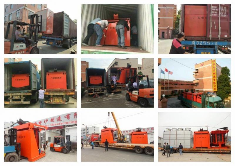 500kg Metal Melting Electric Furnace for Casting Steel Ingot