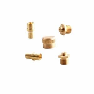 CNC Machining Auto Parts with Nickel Plating/High Polishing Threaded Brass Nut