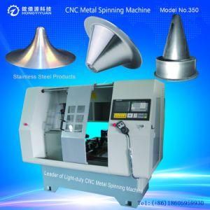 Mini Automatic CNC Metal Spinning Machine for Metal Spinning Parts (Light-duty 350B-4)
