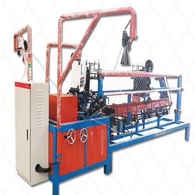Anping Factory Single Wire &amp; Double Wire Chain Link Fence Machine