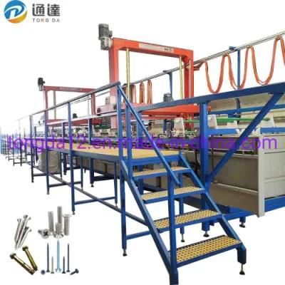 Tongda Full-Automatic Electroplating Equipment for Barrel Plating Machine Electroplating Line