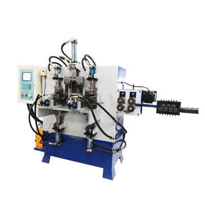 High Quality Full Automatic Servo Plastic Paint Bucket Handle Making Machine