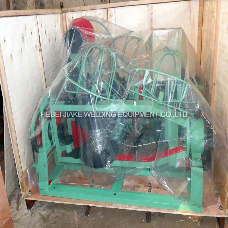Twisted and Reserved Barbed Making Machine