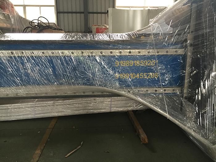 Gantry CNC Metal Cutting Machine with Plasma Head and Flame Head for 30 mm Metal Thickness