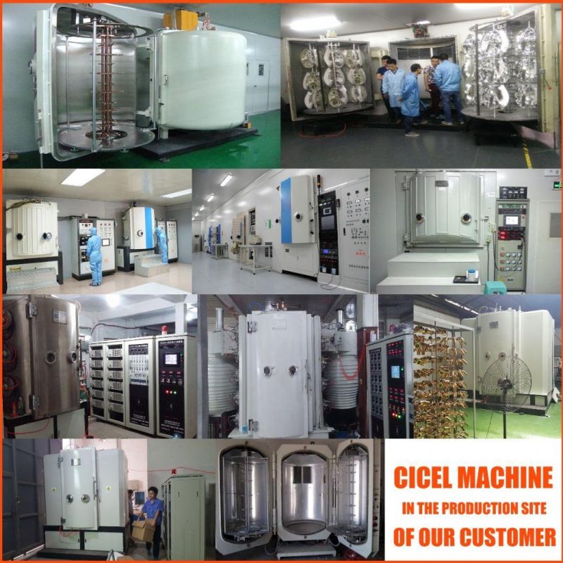 Cczk-1000 Helmet Visors Vacuum Metalizing Machine