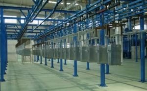 High Performance Paint Spraying Line for Metal Products