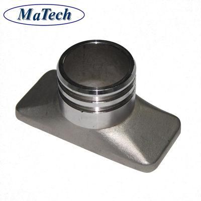 Custom Flange Tube Machinery Parts Stainless Steel Investment Casting Cover