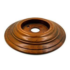 M3037 Rosewood Timber Wood Lathe Wood Candle Holder