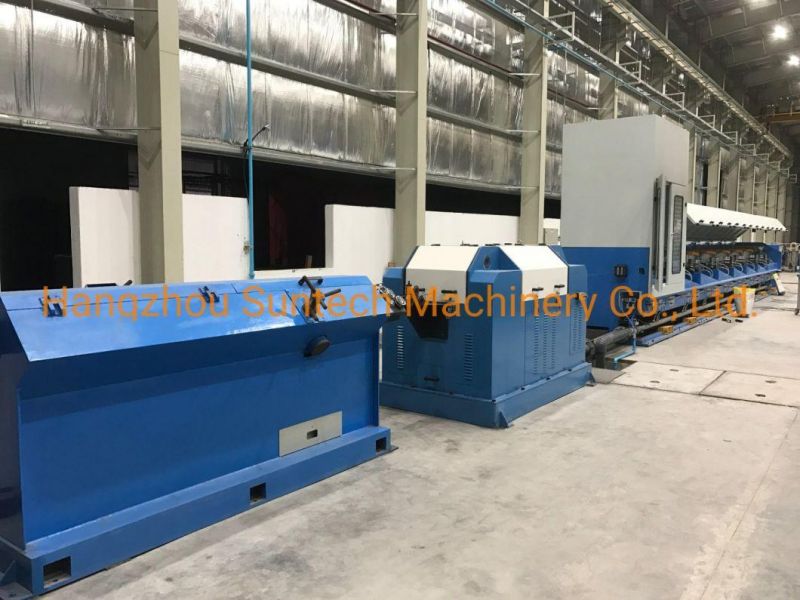 China Wet Type Water Tank Steel Fiber Wire Drawing Machine for Carbon Steel
