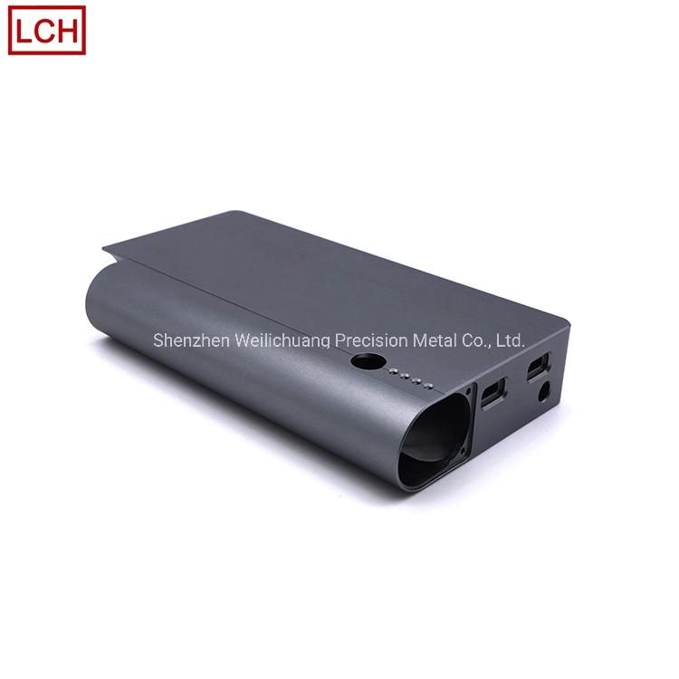 CNC Machined Precision Parts CNC Metal Fabrication Power Bank Enclosure