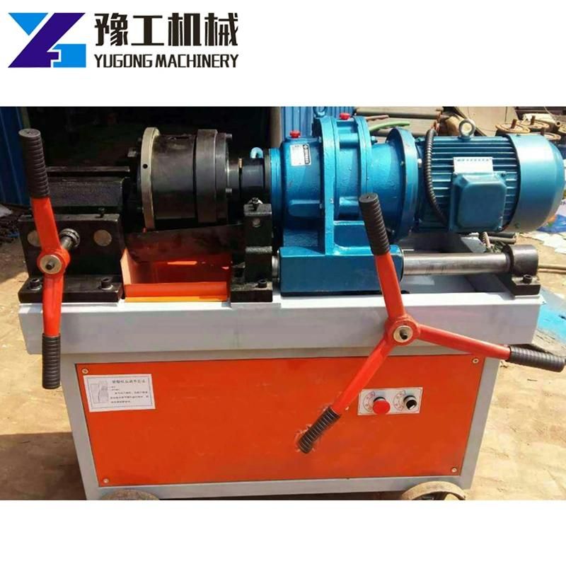 Automatic Reinforcing Steel Bar Rib Peeling Thread Rolling Machine