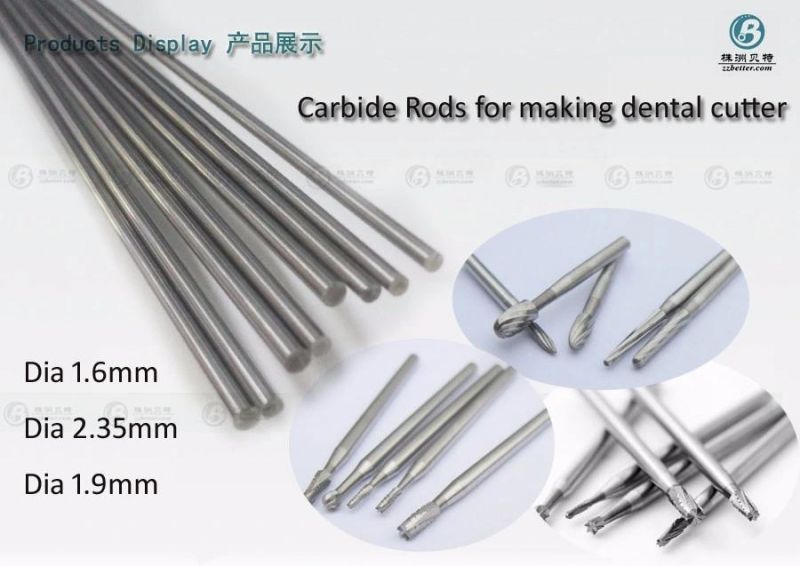 Customized Length High Hardness Carbide Rods for Making Endmill Woodworking Drill
