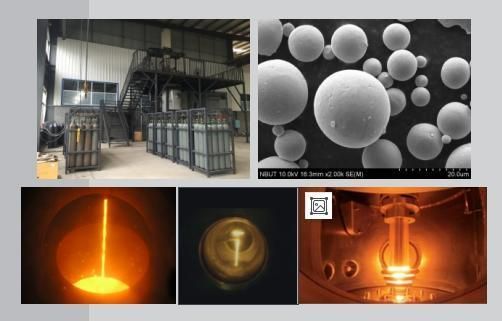 Eiga Electrode Induction Gas Atomization Equipment Titanium and Titanium Base Alloy Powder Production Atomizier