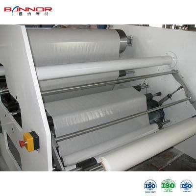 Bannor Paper Hole Machine China Industrial Coating Machine Manufacturing Automatic Film Knitting BOPP Paper Coating Lamination Machine