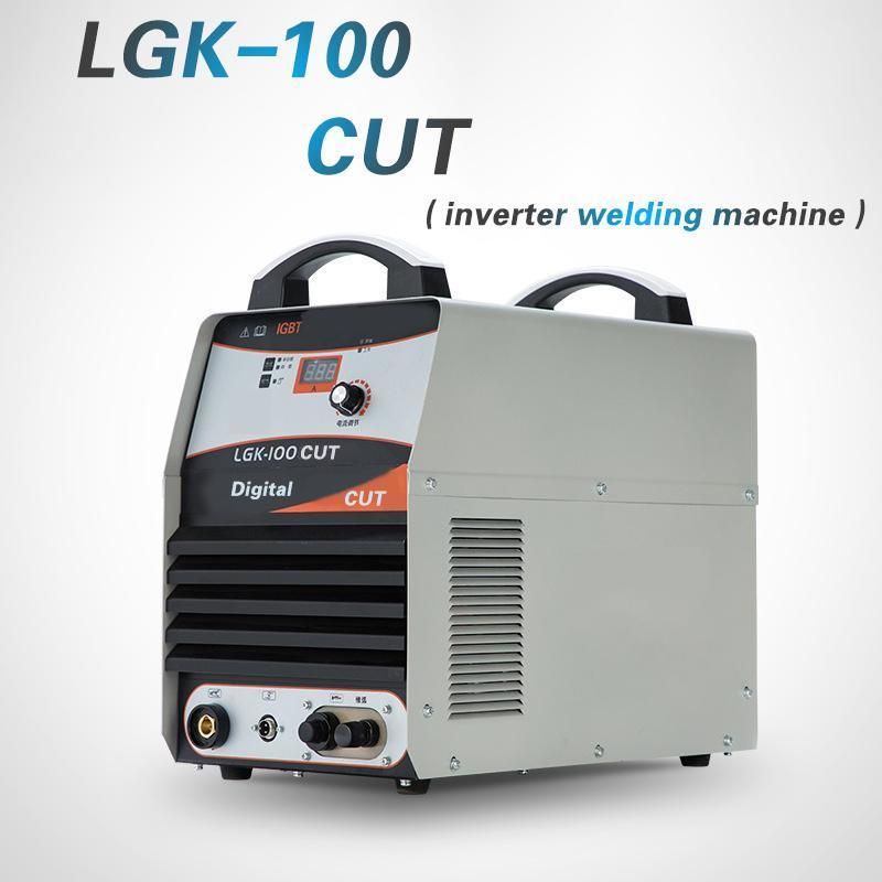 Air Plasma Cutter Machine Built-in Air Pump and Outside Gas Port and Welding Function Lgk-100