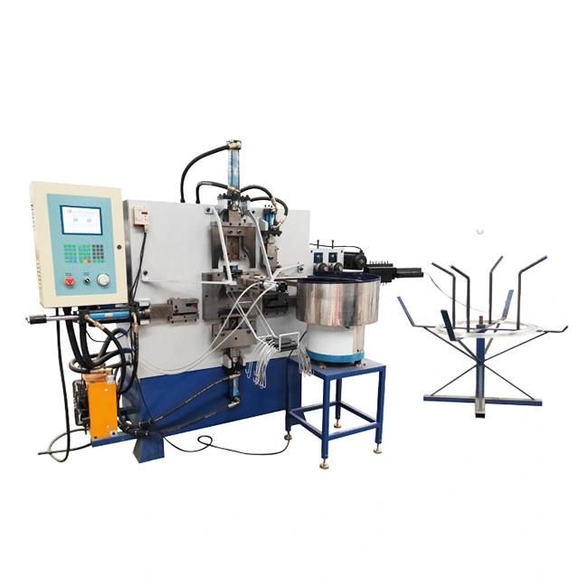 Automatic Mechanical High Speed Metal Wire Bucket Handle Making Machine/Plastic Gripper Handle Forming Machine