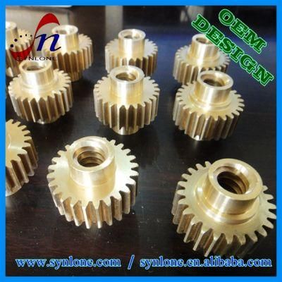 Custom Brass/Bronze/Stainless Steel Helical Gear Prices, Elevator Safety Gear, Stepper Motor Worm Gear