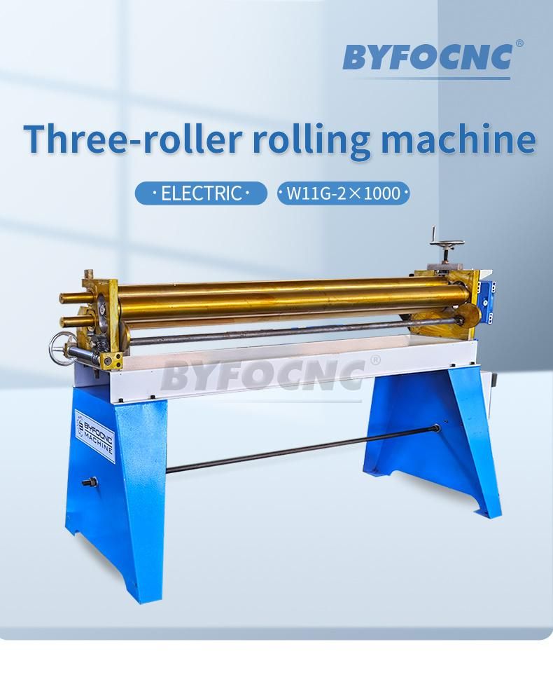 Round Tube Air Pipe Roll Bending Machine