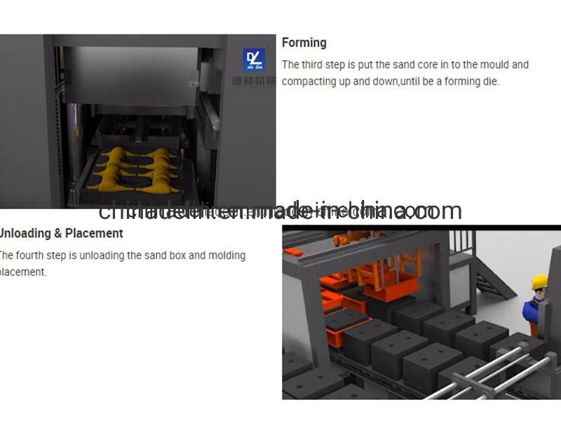 Automatic Cast Open Molding Line for Casting Iron Metal Parts and Water Pumps