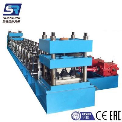 with CE/ISO9001 Expressway Guard Traffic Barrier Roll Forming Machine