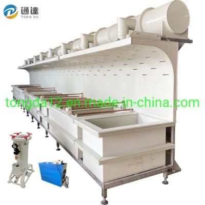 Tongda11 Multifunctional Automatic Zinc Electroplating Machine Galvanize Equipment Electroplating Line