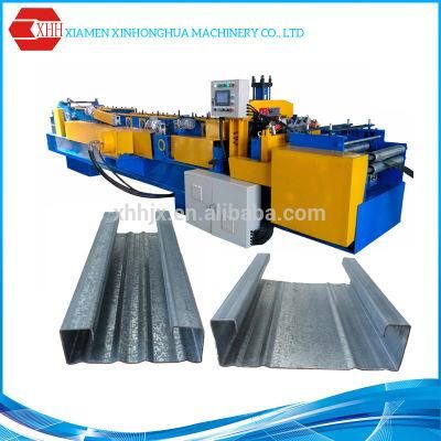 C Purlin Roll Forming Machine with Pre-Cutting and Pre-Punching