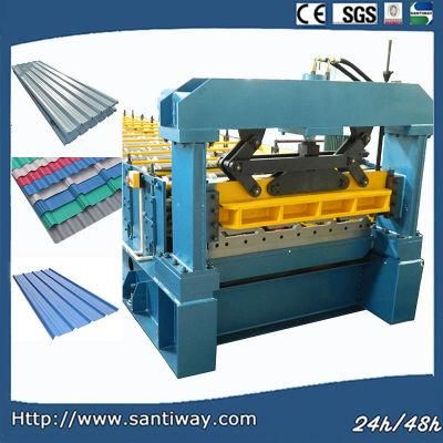 Low Price China Factory Roof Tile Cold Roll Forming Machine for Sale