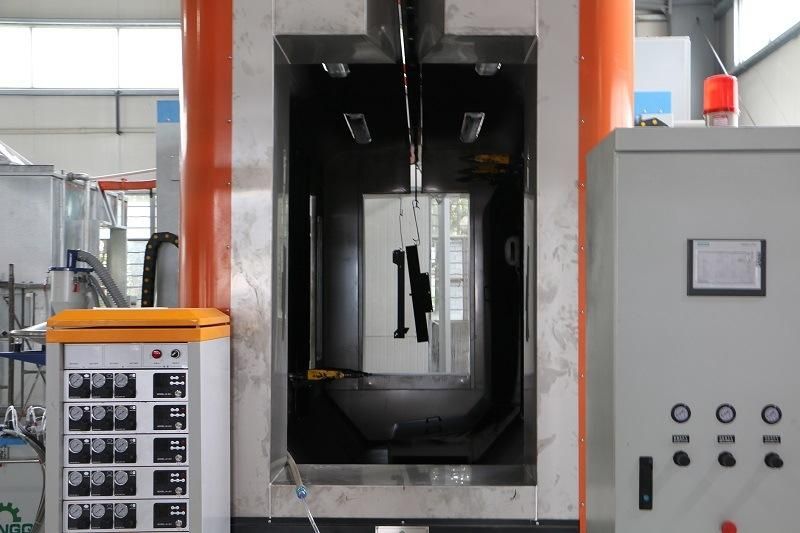 Automatic Multi-Cyclone Powder Coating Booth for Powder Coating Line