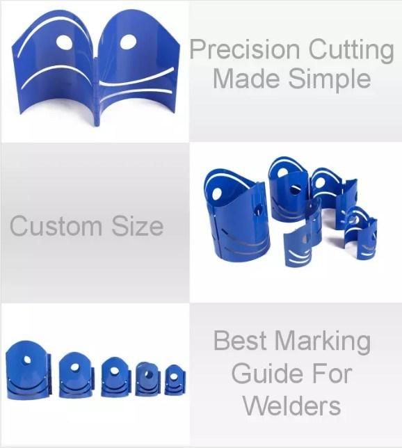 Factory Price Blue Color Steel Pipe Guide