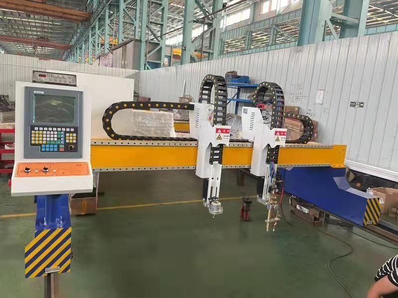 CNC Plasma Cutting Machinery Manufacturer Factory Industrial Model Heavy Gantry Tube Sheet Dual-Use