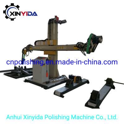 Button Controlled Multi Function Polishing Machine for Head &amp; Tank Body Surface Grinding