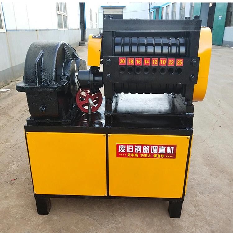 Portable High Efficiency Waste Steel Bar Straightening Machine for Sale