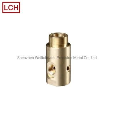 Custom CNC Machining Parts Brass Turned Parts with 0.01mm Tolerance
