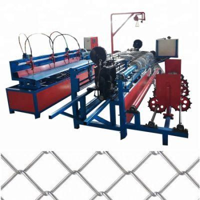 Weaving Wire Mesh Chain Link Fence Making Machine