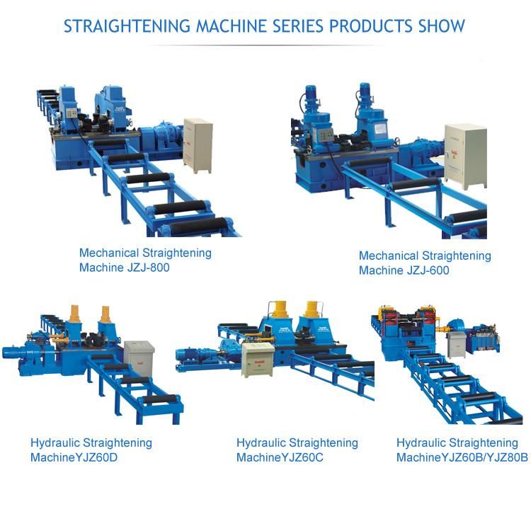 Zhouxiang H Beam Flange Straightening Machine H Beam Welding 40mm 60mm 80mm