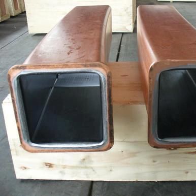 R6m 120*120mm Copper Mould Tubes