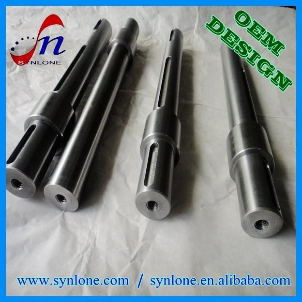 Custom Spare Parts Machining Steel Worm Shaft