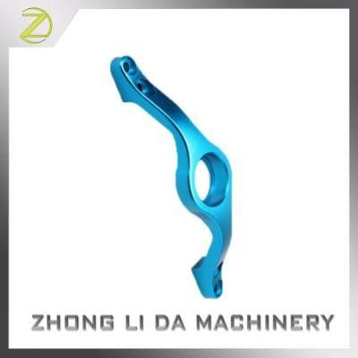 China Manufacturer Blue Anodized Precision Custom CNC Machinery Aluminum Part