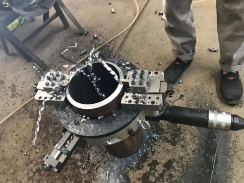 Ocp-168 Pneumatic Pipe Cold Cutting and Beveling Machine