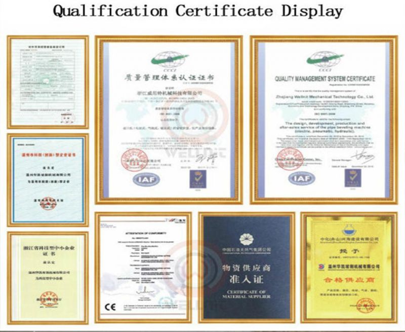 Air Operated Pneumatic Pipe Beveling Machine with High Quality
