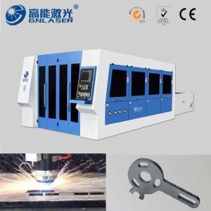 Double Table Laser Cutting Machine with Shuttle and Cover Meeting CE Certificate