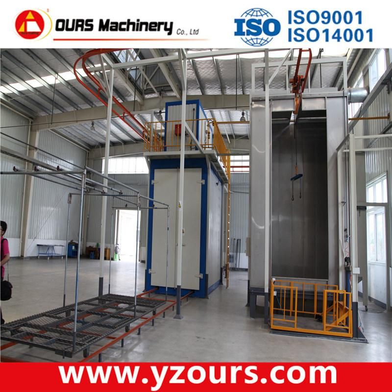 Complete Powder Coating Line with Manual Powder Coating Gun