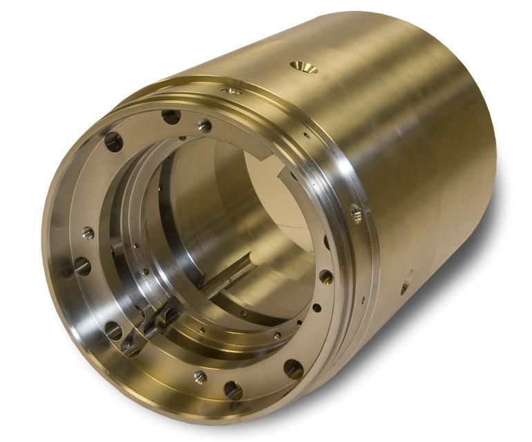 5axis CNC Milling Customized Bronze Bearing Housing for Defense