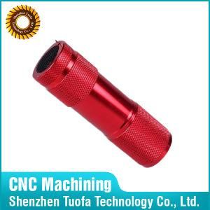 CNC Turning Parts Aluminum Tubes with Plating Finish