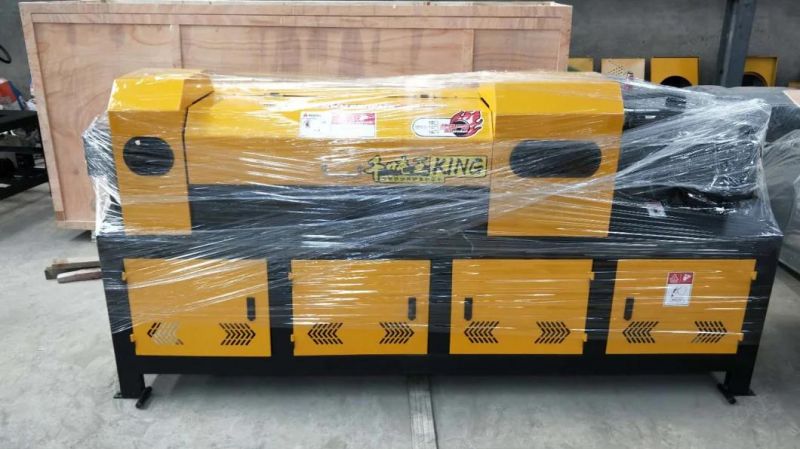 High Speed Steel Bar Straightening and Cutting Machine 80m Per Miniute
