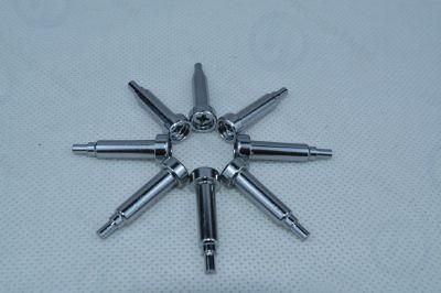 OEM High Quality Custom Made Precision Stainless Steel Brass Aluminum Nut, CNC Turning Lathe Parts Screw